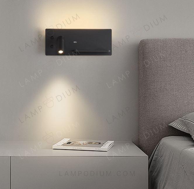 Wall sconce CHARGING A SINISTRO