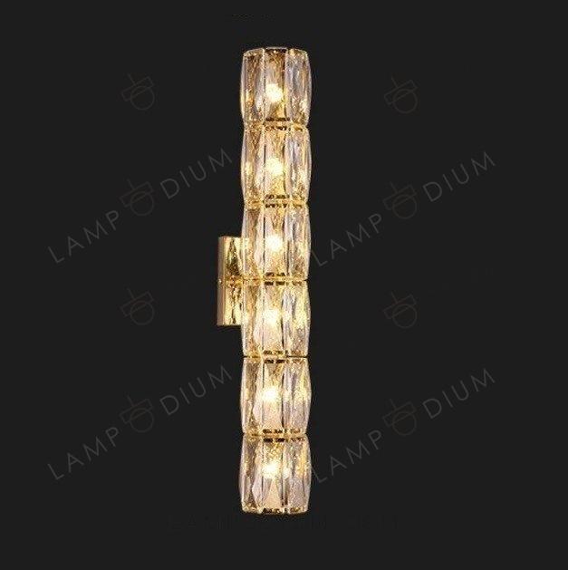 Wall sconce CRYSTAL MATTONI 6