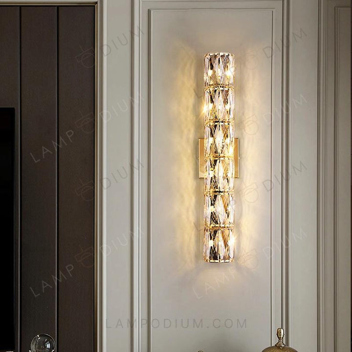 Wall sconce CRYSTAL MATTONI 6