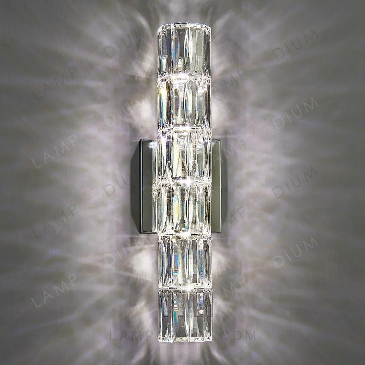 Wall sconce CRYSTAL MATTONI 6