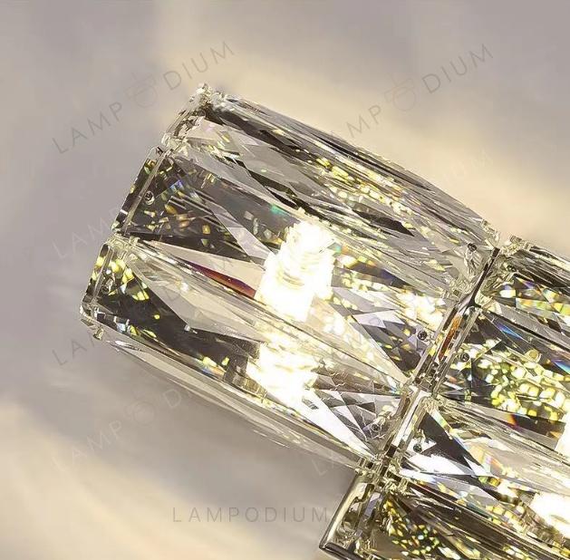 Wall sconce CRYSTAL MATTONI 6