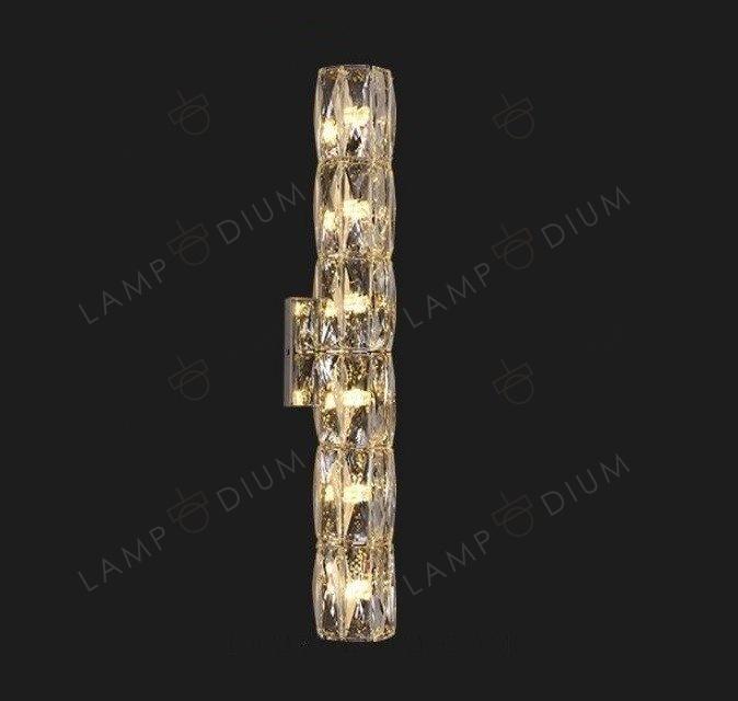 Wall sconce CRYSTAL MATTONI 6