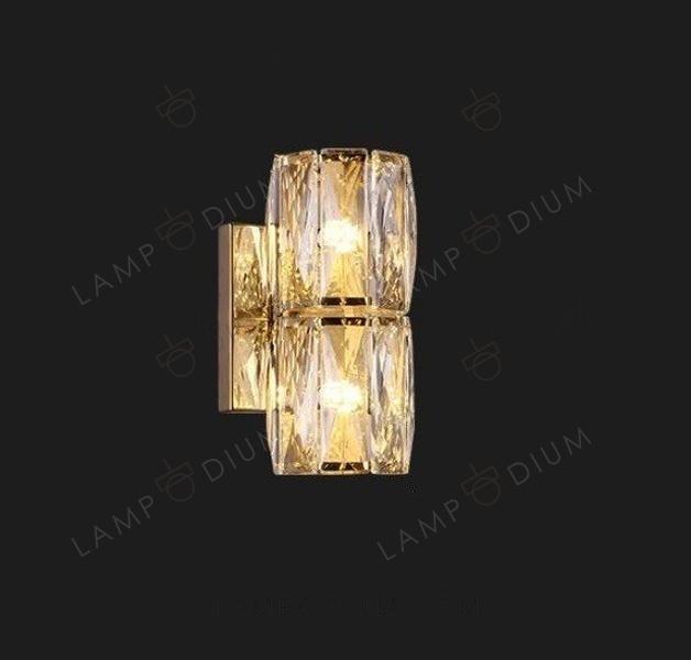 Wall sconce CRISTALLO MATTONI 2