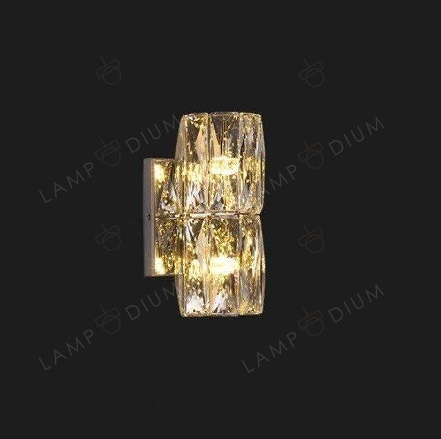 Wall sconce CRISTALLO MATTONI 2