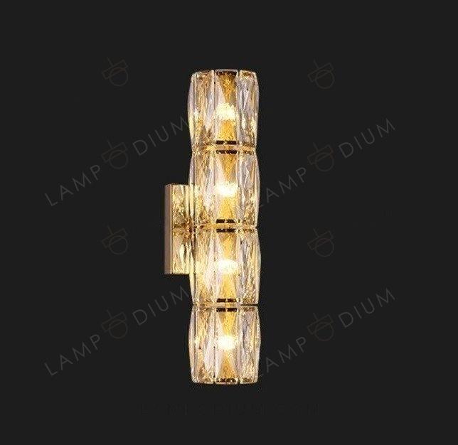 Wall sconce CRISTALLO MATTONI 4