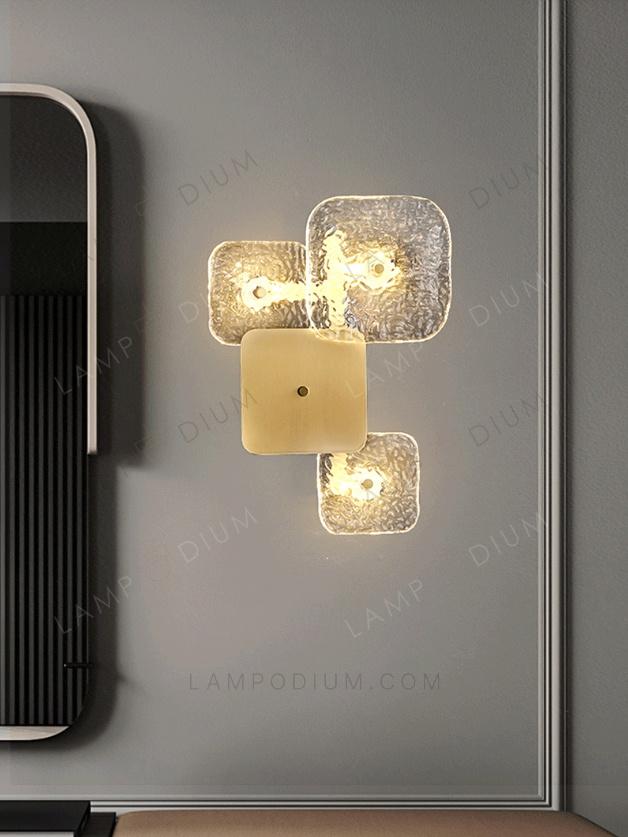 Wall sconce GOLDEN BRICK