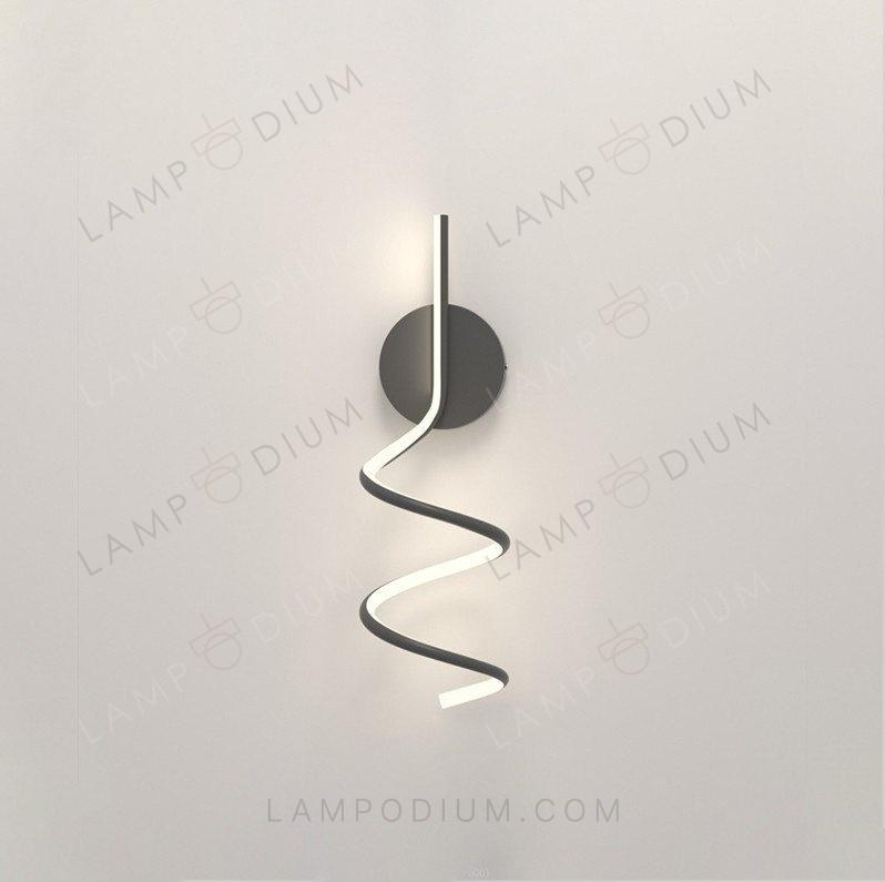 Wall sconce LUCE CURLI