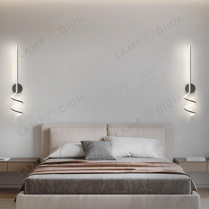 Wall sconce LUCE CURLI