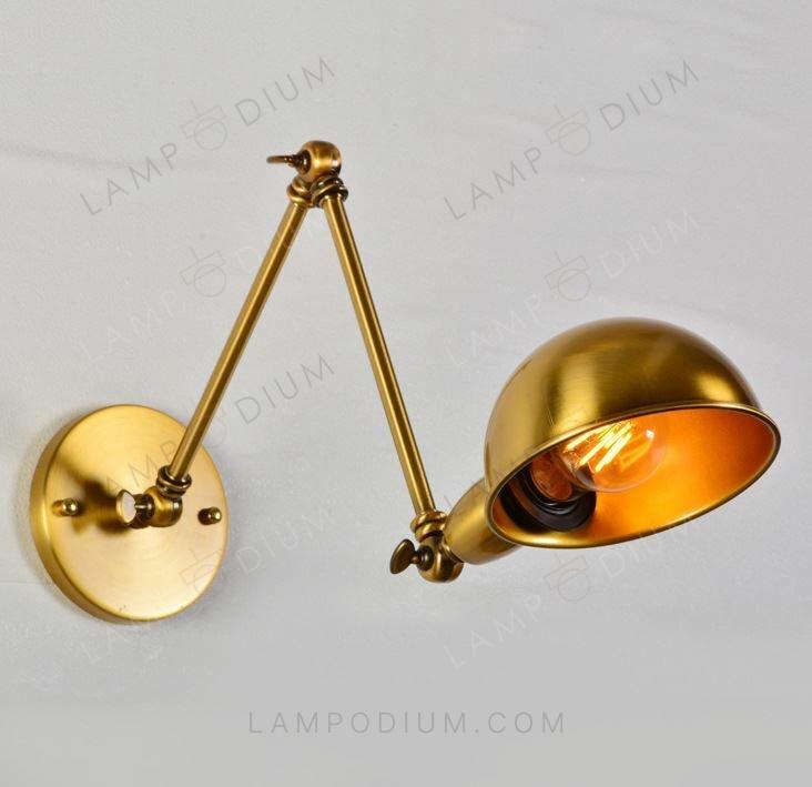 Wall sconce BRACCIO RETRO ORO