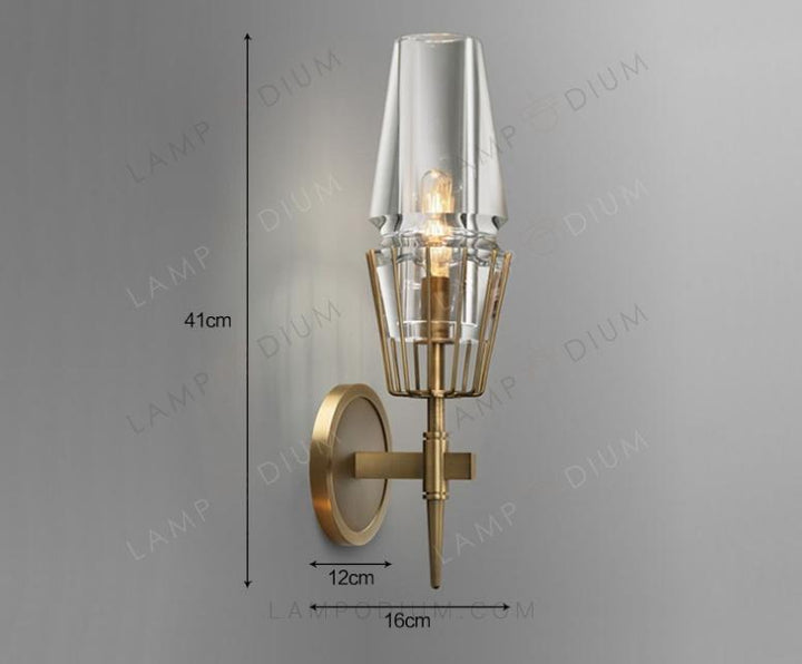 Wall sconce TOSENTI 1