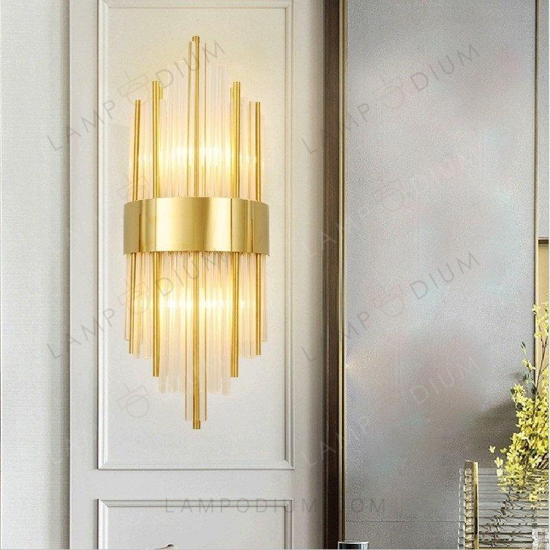 Wall sconce GOLD GLASS STICK A