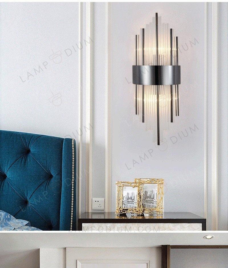 Wall sconce GOLD GLASS STICK A