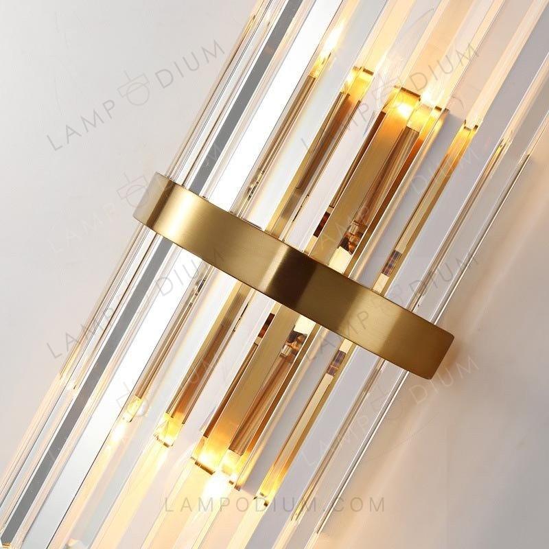 Wall sconce GOLD GLASS STICK A