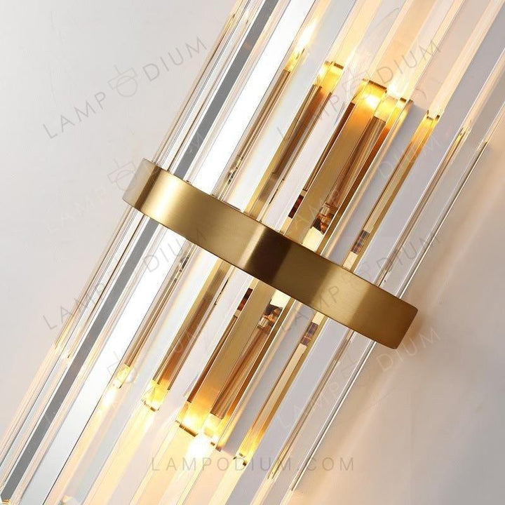 Wall sconce STICK D ORO VETRO