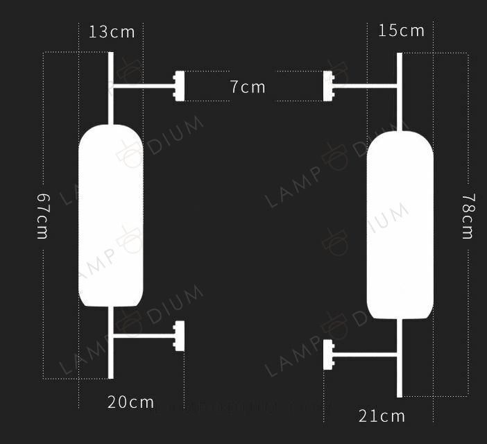 Wall sconce VENTÓSA