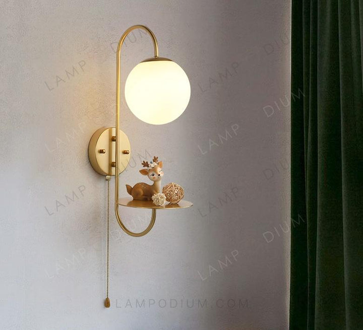 Wall sconce DEERO