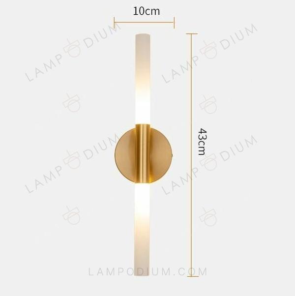 Wall sconce GALVANI LUCENTE