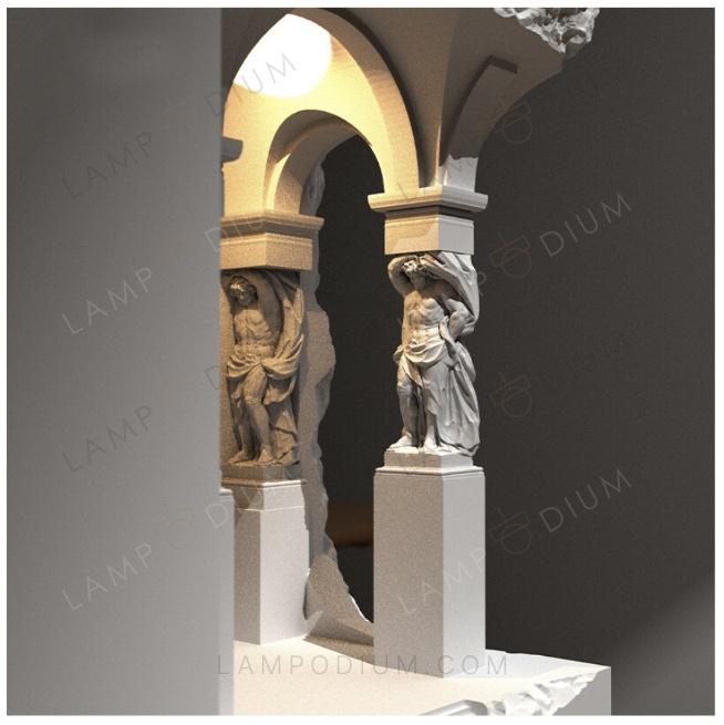 Wall sconce ATLANTE