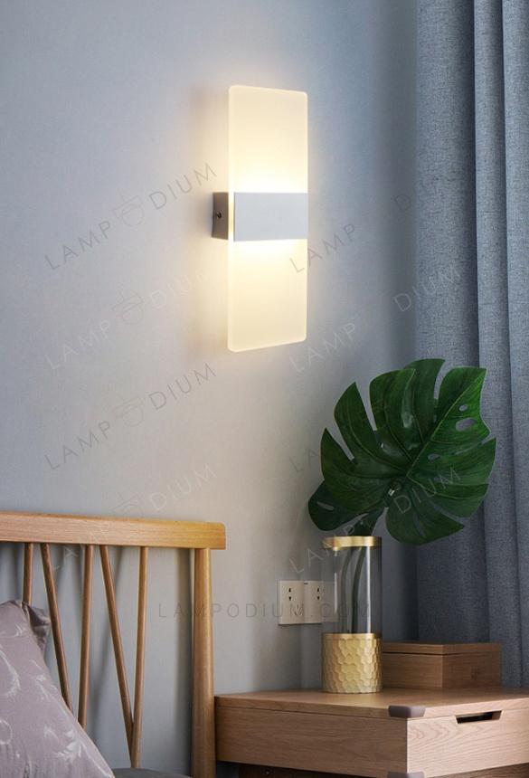 Wall sconce PLATTEO