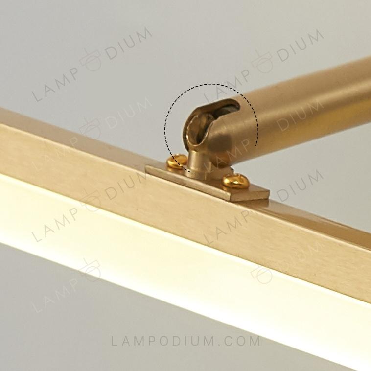 Wall sconce GOLDEN PLANK