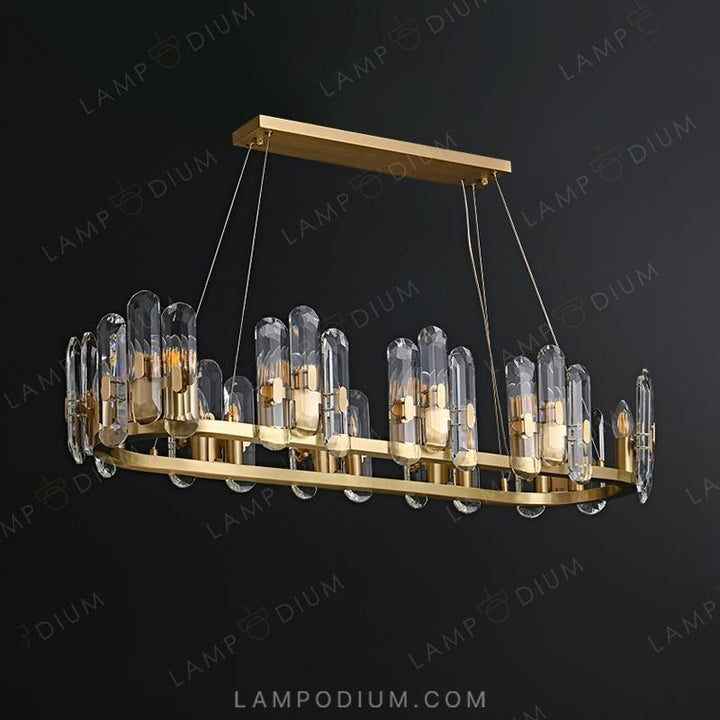 Linear, row luminaire WALLACE LONG