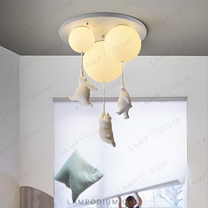 Ceiling lightfixture. WASTY TRIO