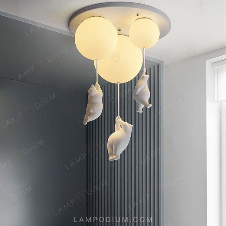 Ceiling lightfixture. WASTY TRIO