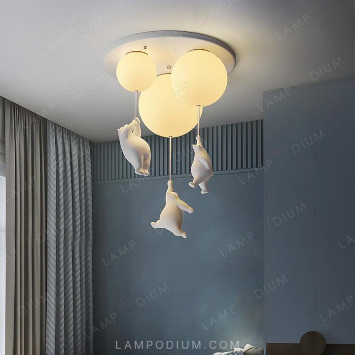 Ceiling lightfixture. WASTY TRIO