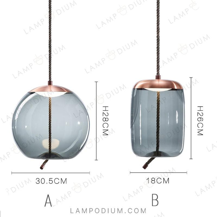 Pendant light WICK