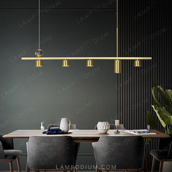 Linear, row luminaire WILL