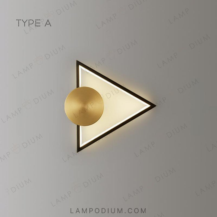 Wall lamp WOLKE WIDE