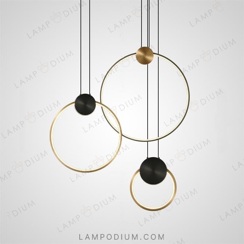 Pendant light WOLKE