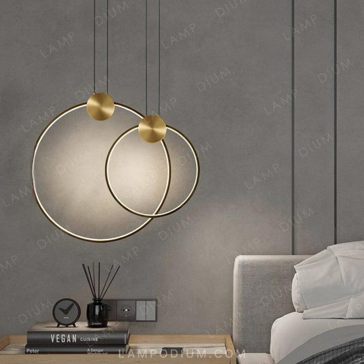 Pendant light WOLKE