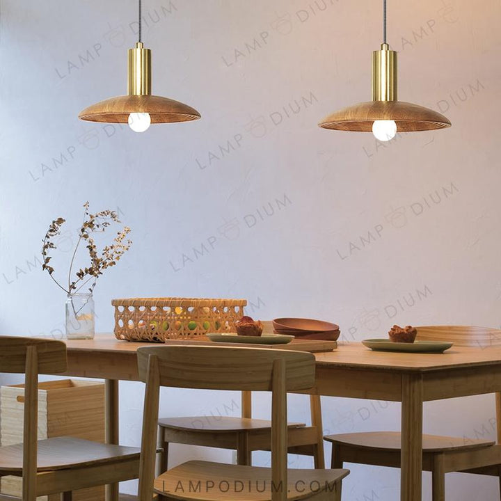 Pendant light WOOD C