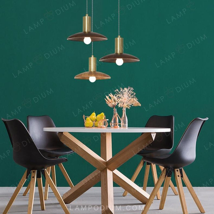 Pendant light WOOD C