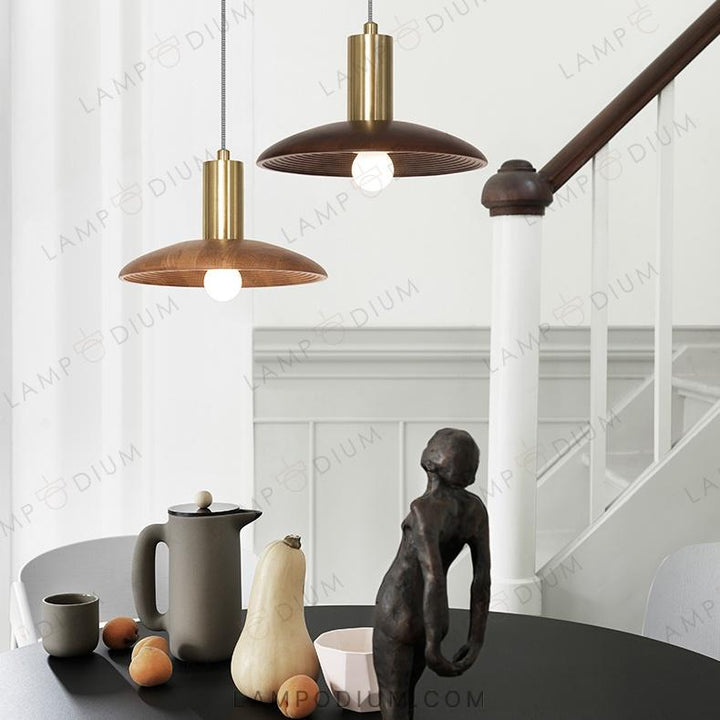 Pendant light WOOD C